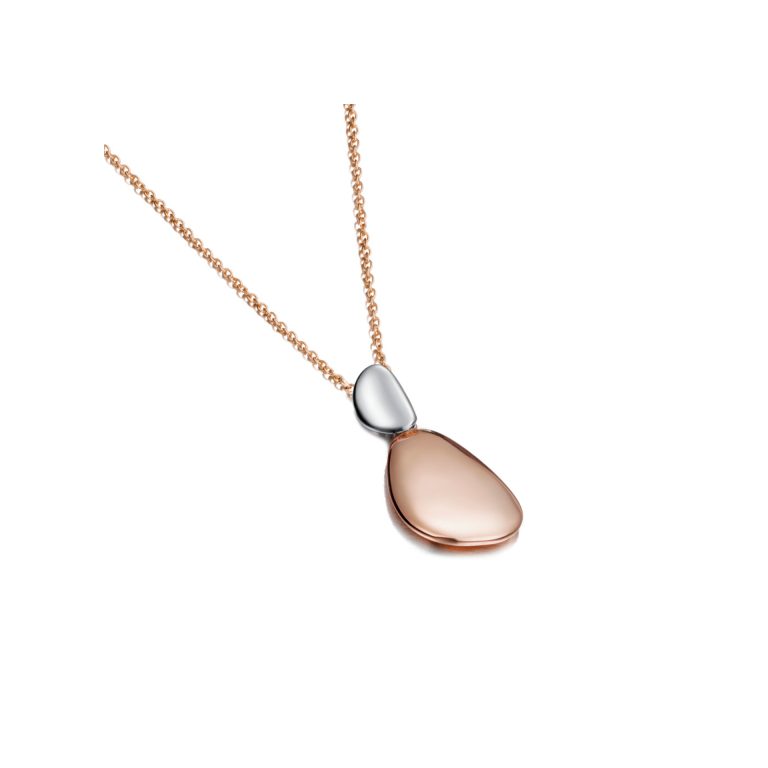 Rose Gold-Plated Sterling Silver 925 Pendant Rose Gold-Plated Sterling Silver 925 Pendant