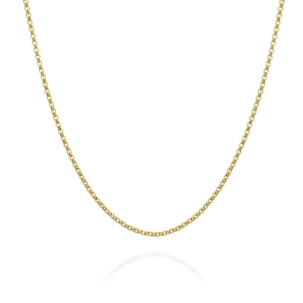 Sterling silver gold plated chain Sterling silver gold plated chain